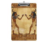 Antico Egitto Appunti per Ufficio, Casa, Acrilico A4 Appunti con Fori per Appendere In Acciaio Inossidabile, Durevole Appunti per Appunti Appunti Per Appunti Esami, Spartiti 31,8 x 21,6 cm