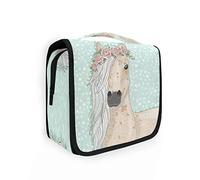 Antico Egitto Egitto Borsa da toilette da appendere per donne e uomini, borsa portatile per il trucco organizer borsa cosmetica per borsa borsa impermeabile essenziale da viaggio grande borsa per