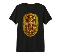 Antico Egitto Faraone Oro Graphic Shirt Museo Amante Egitto Maglietta Premium