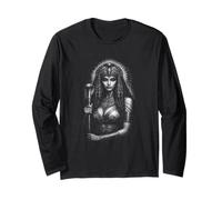 Antico Egitto Faraone Regina Cleopatra Power Maglia a Manica
