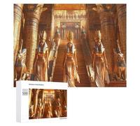 Antico Egitto Piramidi Storia Puzzle per Adulti Famiglia Attività Giochi Home Decor Puzzle 500 PCS