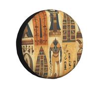 Antico Egitto Tribe Serie Copertura della Ruota di Scorta Impermeabile Antipolvere Auto Protezioni Ruota di Scorta Portatile Copertura Universale Misura per