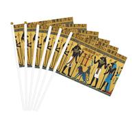 Antico Egitto Tribe Serie Stampa Convenienza Bandiere Palmare Bandiera Portatile Decorazione Matrimoni Anniversari Vacanze