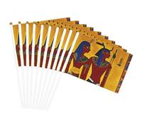 Antico Egitto Tribe Serie Stampa Facilitazione Portatile Bandiera Leggero Parata Home Decor Eventi Uso Versatile