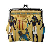 Antico Egitto Tribe Series Stampa Versatile Portamonete Squisito Mini Portafoglio Carino Cambiamento Sacchetto per ogni occasione