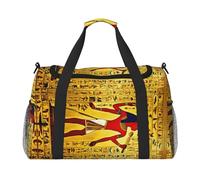 Antico Egitto Tribe Series Stampa Versatilità Ampio Spazio Borsa Da Viaggio Elegante Borsa Funzionale per Attività All'aperto