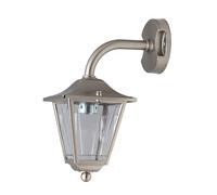 Antico Esterni Leros Ottone Rustico IP43 Lampada da Parete Lanterna Casa Cortile