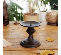 Antico Ghisa Candelabro 9.4cm Alto Pasto Portacandele Arredo Casa