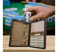 Antico Mahjong Mahjong Per Famiglia Gioco Dimensioni Piccole Con Istruzioni Ingl