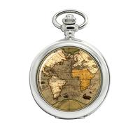 Antico Mappamondo Orologio da Tasca
