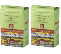 Antico molino rosso, Farina di farro integrale bio, 1kg (Confezione da 2)