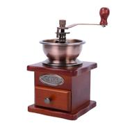 Antico Mulino Macina Caffè Manuale A Manovella A Mano di Legno di Fagioli