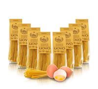 Antico Pastificio Morelli 1860 Srl Tagliolini, Pasta all'uovo e Germe di Grano, 8 Confezioni da 250 Grammi