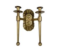 Antico Stile Europeo Metallo Sconce Montaggio A Parete Supporto Candeliere Per Soggiorno E Decorazione di Nozze Stili Europei Applique Da Parete