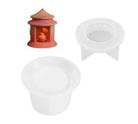 Antico stile palazzi cinesi in silicone per la decorazione della casa artigianato e festa Palazzi cinesi in silicone