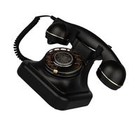 Antico Telefono Vintage Con Filo Scrivania Telefono Rotativo Composizione/Pulsante Opzione Modello Per Casa Cafe Teatro Vintage Classica Casa Fissa