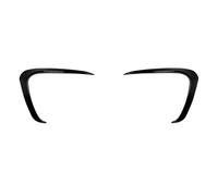 Anticollisione Coprifari Fendinebbia Anteriori Air Knife Con Finitura Nera Lucida O In Fibra Di Carbonio Per VW UP 2011 2012 2013 2014 2015 Spoiler paraurti anteriore(Nero lucido)