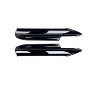 Anticollisione Paraurti Kit Di Carrozzeria Con Splitter Per Paraurti Anteriore Per BMW Serie 3 E90 E91 Tech Berlina 4 Porte 320i 330i 2005-2008 Protezione Paraurti(Gloss Black A)