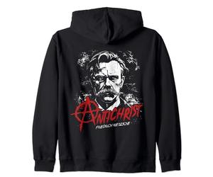 Anticristo Filosofo Friedrich Nietzsche Morale Filosofia Felpa con Cappuccio