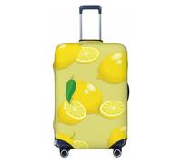 Anticsao Bright Universe Copertura per bagagli, lavabile, alla moda, antigraffio, protezione per valigia, barca, faro, tempesta, onda, XL, 1, Limoni luminosi, L