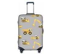 Anticsao Camion da costruzione Viaggio Antipolvere Valigia Copertura Bagagli Protector Bagagli Tronco Case Accessori Vacanza, bianco, L