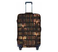 Anticsao Copertura antipolvere per valigie da viaggio per biblioteca, per libri, libreria, accessori per bagagliaio, accessori per vacanze, bianco, S