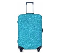 Anticsao Copertura per bagagli con glitter colorati, lavabile, alla moda, antigraffio, con scritta "You are So Sweet", M, 1, Glitter blu., S