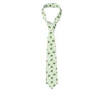 Anticsao Cravatta da uomo in stile Kawaii con broccoli, ideale per balli, Come mostrato, Taglia unica
