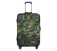 Anticsao Fresh Pavone Viaggio Antipolvere Valigia Copertura Protezione Bagagli Bagagli Tronco Accessori Vacanza, bianco, M