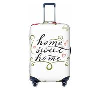 Anticsao I Need More Space, copertura per bagagli lavabile, alla moda, antigraffio, con scritta "I Need More Space", misura media, 1, Home Sweet Home Floreale, M