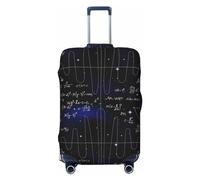 Anticsao Mathematica Science - Copertura per bagagli lavabile, alla moda, antigraffio, con foglie verdi e vegetali, XL, 1, Scienze matematiche, L