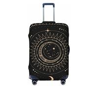 Anticsao Mysterious Esoteric Gold of The Sun Copertura elastica per bagagli da viaggio Copertura protettiva per valigia da viaggio per valigia si applica a 48,3 - 81,3 cm copertura per valigia XL,