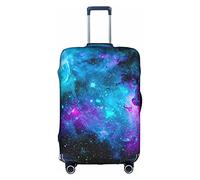 Anticsao Viola Star Sky Viaggio Antipolvere Valigia Copertura Bagaglio Protector Bagaglio Tronco Case Accessori Vacanza, bianco, S