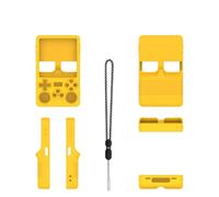 antideslizante controlador de la piel para R36S PLUS, gel de silicona suave cubierta protectora (Giallo)