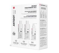 Antidotpro - Kit per il trattamento del cuoio capelluto, kit in 3 parti, shampoo detergente, maschera rivitalizzante e trattamento senza risciacquo per forfora, prurito del cuoio capelluto