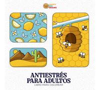 Antiestrés para Adultos: Libro para Colorear con Dibujos Fáciles, Mandalas y Patrones Adorables