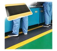 AntiFatigue - Tappetino imbottito per scrivania in piedi, per posto di lavoro e magazzini, supporto ergonomico per alleviare il dolore alle gambe e alla schiena (71 x 101,6 x 3 cm) durevole