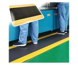 AntiFatigue - Tappetino imbottito per scrivania in piedi, per posto di lavoro e magazzini, supporto ergonomico per alleviare il dolore alle gambe e alla schiena (71 x 101,6 x 3 cm) durevole