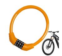 Antift Di Bicycles Combinato Per Biciclette -Cavo Cadena A Catena A 4 Cifre, Reimpostare Il Codice Digitale | Accessori Per La Sicurezza Per Biciclette, Combinato Anti -nonoftion Per Garantire