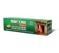 Antifuliggine anti fuliggine ceppo spazza camino stufa legna carbone DIAVOLINA