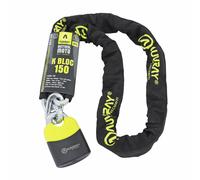 Antifurto a catena Auvray K-Block 1,50m maglia diametro 10mm con lucchetto 74x11