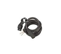 Antifurto a cavo Ø 12 mm, lunghezza 1,80 m, con supporto, 2 chiavi - THIRARD