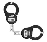 Antifurto a manette ABUS Chain Claw 10 - antifurto per bici per la sicurezza di monopattini elettrici e a spinta - lunghezza 47 cm - con codice numerico - nero