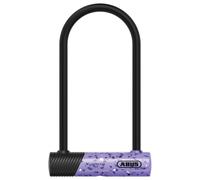 ABUS Lucchetto 410K Ultra per bicicletta e scooter elettrici, pratico e robusto, con pratico supporto per il trasporto, accessorio per bicicletta, variante 150HB230, viola