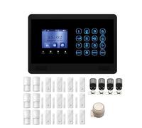 ANTIFURTO ALLARME CASA TOUCH SCREEN WIFI + COMBINATORE GSM E GESTIONE DA APP (Kit WiFi + GSM FP-M2WBX - XXL)
