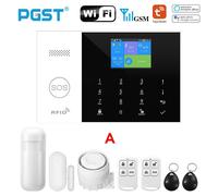 ANTIFURTO ALLARME CASA WI-FI COMBINATORE GSM SENZA FILI WIRELESS SMART LIFE APP