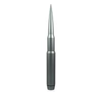 Antifurto Anodizzato Gunmetal Grasso Pallottola Stubby 9 " Antenna Di 94 19