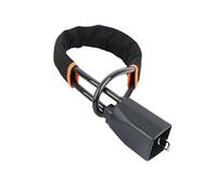 Antifurto Auto Blocco del volante dell'auto con fibbie per cinture di sicurezza 3 chiavi Robusto per camion SUV Van RV Dispositivo antifurto(Black)