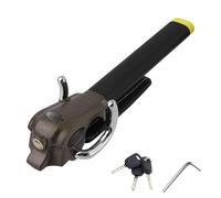 Antifurto Auto Blocco ruota per auto Antifurto allarme di sicurezza a tre direzioni e strumento fuga emergenza per veicolo Bloccasterzo Auto