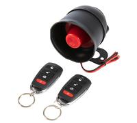 ANTIFURTO AUTO MOTO UNIVERSALE SIRENA POTENTE 2 TELECOMANDI WIRELESS CTC100 T205